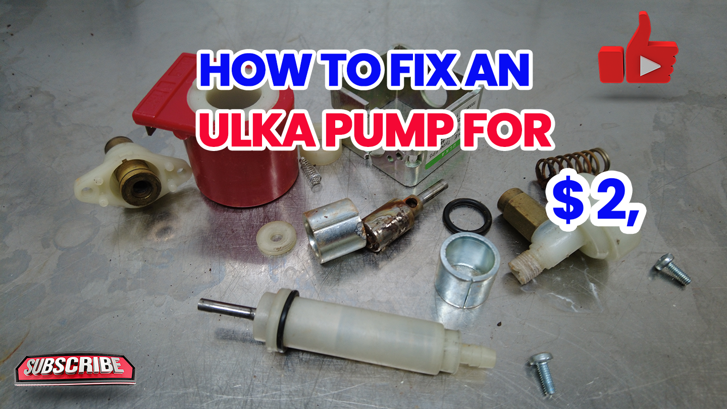 How To Fix An Ulka Pump For 2$